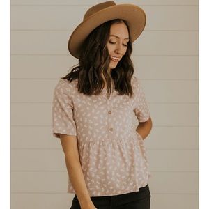 Roolee Freesia Button Babydoll - L